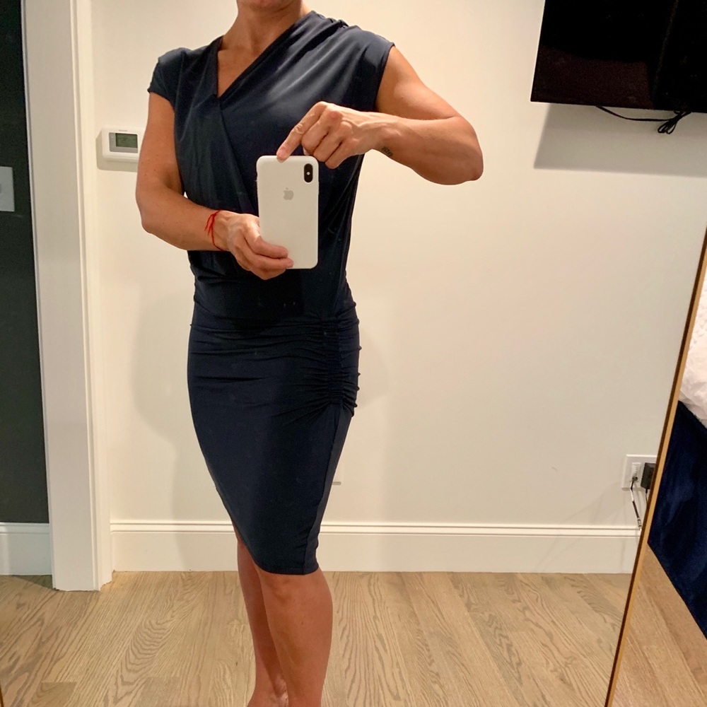 NWOT - ALLSAINTS NAVY DRESS